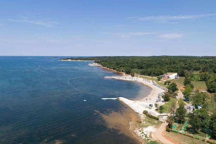 Seaview Apartment Funtana Bagian luar foto