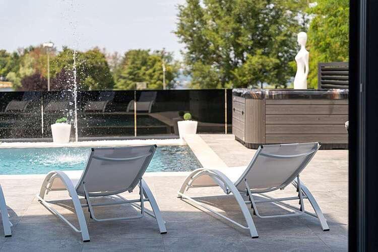 Seaview Apartment Funtana Bagian luar foto
