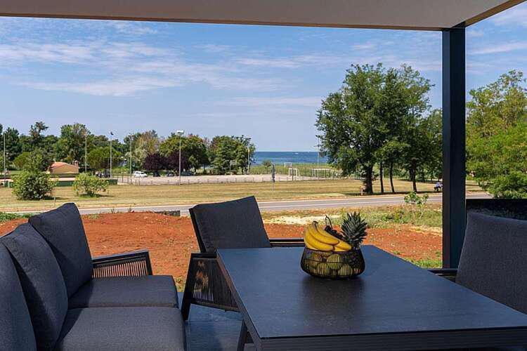 Seaview Apartment Funtana Bagian luar foto