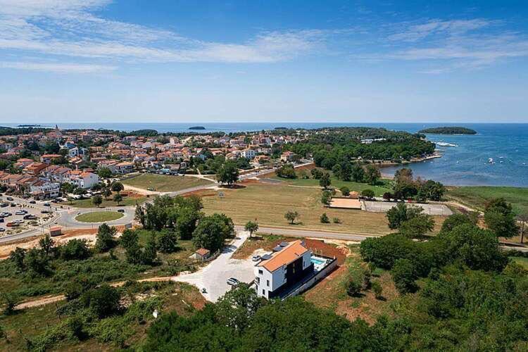 Seaview Apartment Funtana Bagian luar foto