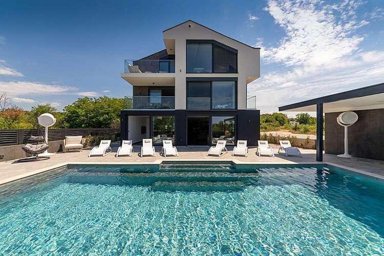 Seaview Apartment Funtana Bagian luar foto