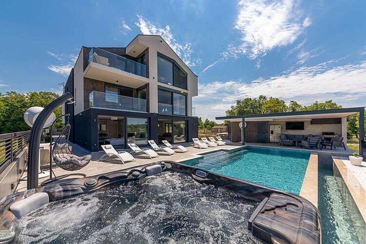 Seaview Apartment Funtana Bagian luar foto